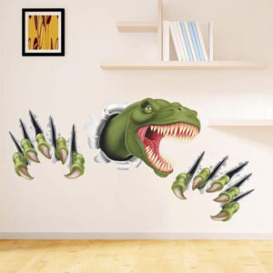 3D tapeta / samolepka na zeď dinosaur, 87 x 46 cm