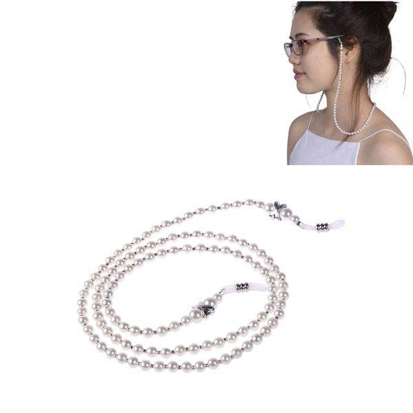 Korálkový provázek na brýle / šňůrka na brýle – imitace perel