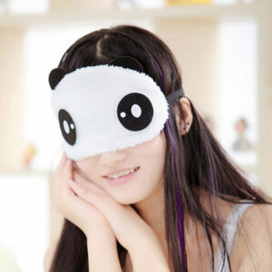 Maska na spaní / škraboška, panda – 4 varianty
