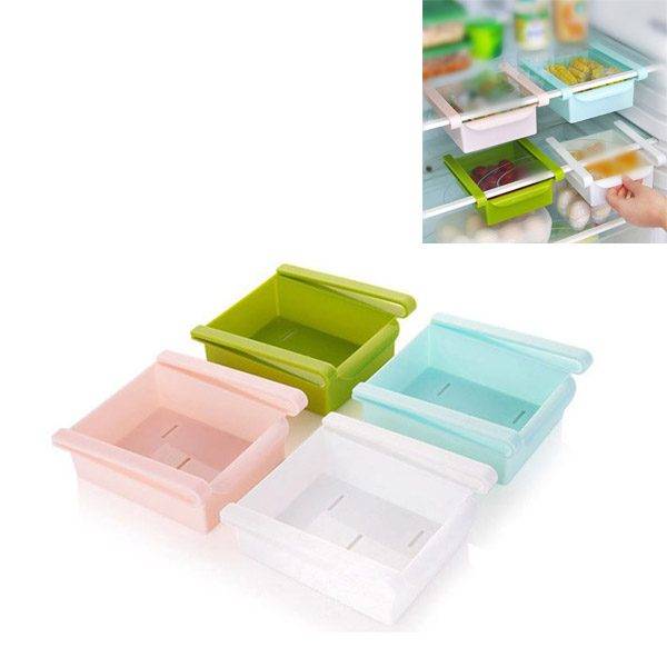 Šuplík do lednice / plastový organizér do lednice – 4 barvy