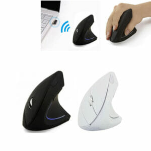 Vertikální bezdrátová myš / ergonomická myš – 2 barvy